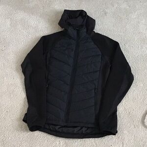 H&M Womens  Black Puffer Jacket